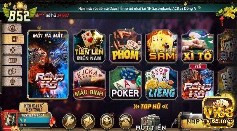 game b52 club - chơi đánh bài đổi thưởng online