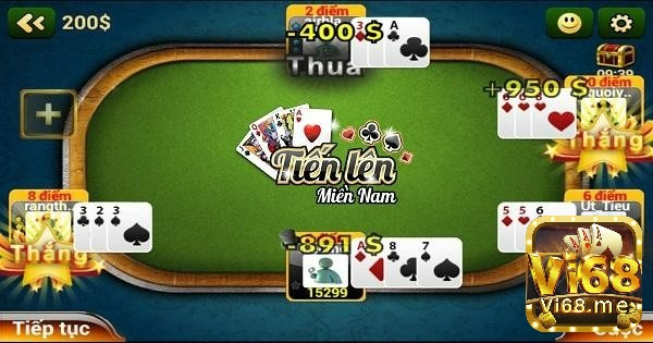 Tiến Lên Miền Nam là trò chơi có lối chơi đơn giản nhưng lại rất kịch tính và thú vị