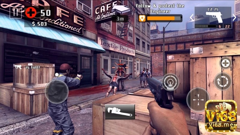 Dead Trigger 2 là game bắn zombie FPS với lối chơi cực kỳ hấp dẫn