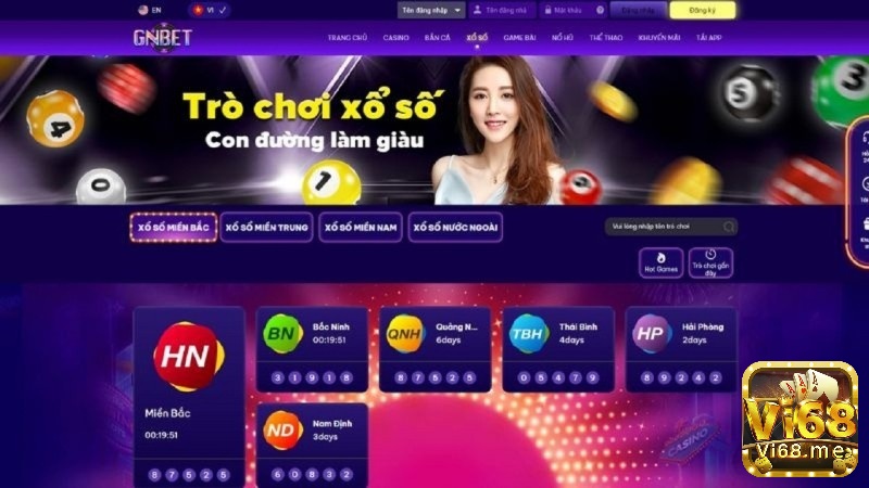 Sức hút của nhà cái gnbet