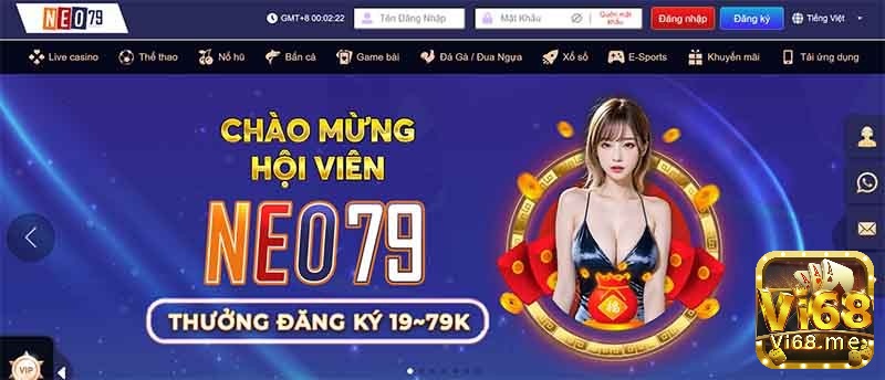 Đặc điểm nổi bật của cổng game Neo79