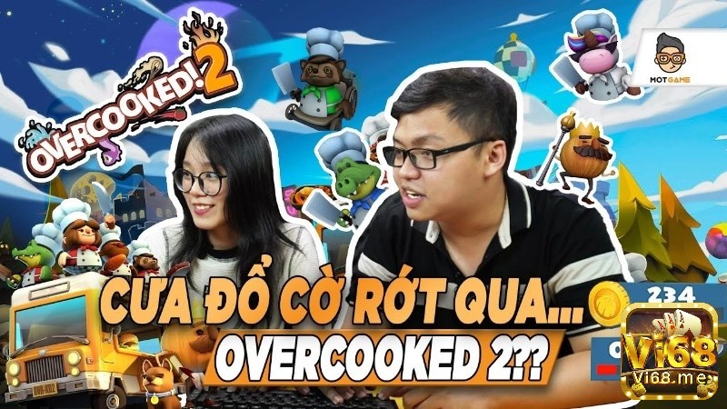 Cặp đôi cùng chơi Overcooked 2 – một trong những game 2 nguoi hay nhất tại nhà