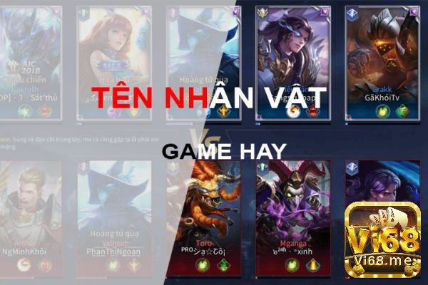 Nguyên tắc đặt tên hay trong game với các tiêu chí đơn giản