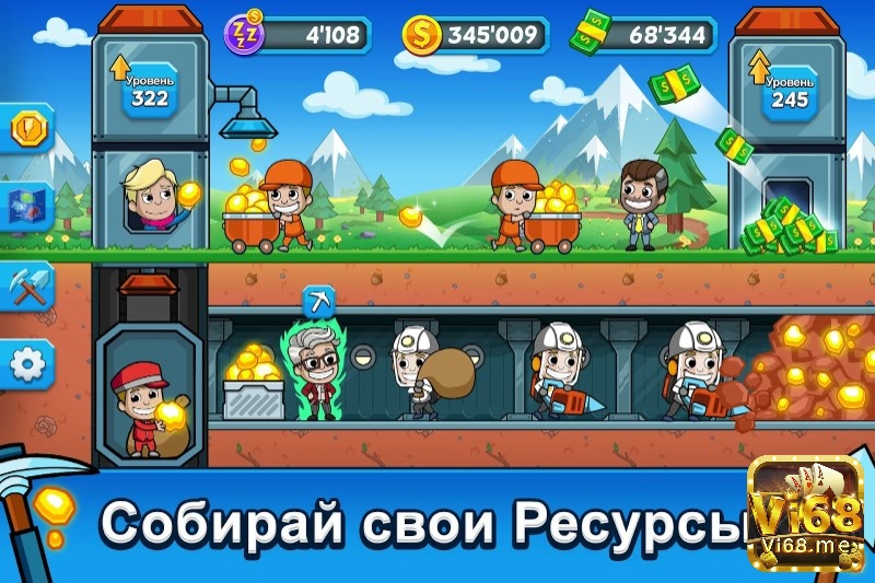Các nhiệm vụ trong mỏ game Idle Miner Tycoon thường là giao hàng, vận chuyển hoặc kiếm tiền